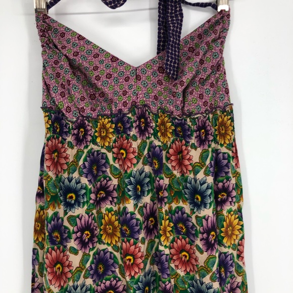 Lucky Brand floral hippie sundress festival XS - Picture 2 of 5